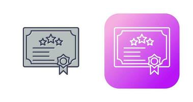 Diploma Vector Icon