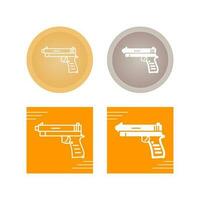 Pistol Vector Icon