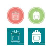 Coal Furnace Vector Icon