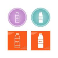 Milk Bottle Vector Icon