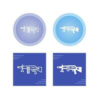 Machine Gun Vector Icon