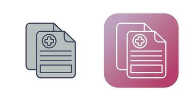 Medical History Vector Icon