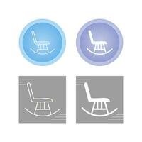 Rocking Chair Vector Icon