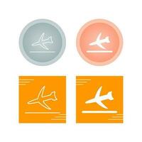 Flight Landing Vector Icon