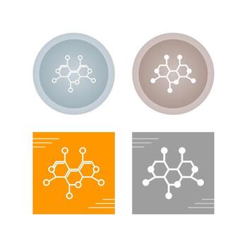 Molecule Structure Vector Icon