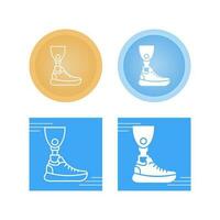Prosthesis Vector Icon