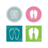 Feet Vector Icon