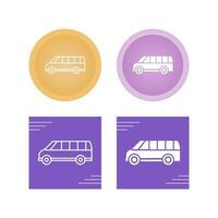 Delivery Bus Vector Icon