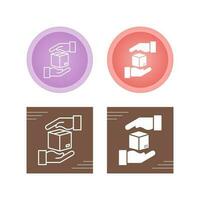 Receive Package Vector Icon