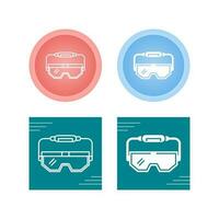 Lab Glasses Vector Icon