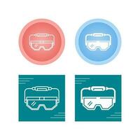 Lab Glasses Vector Icon