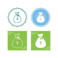 Money Bag Vector Icon