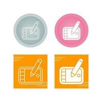 Graphic Tablet Vector Icon