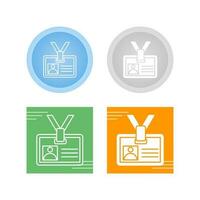 Id Card Vector Icon