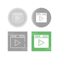 Video Vector Icon