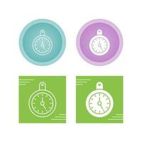 Wall Clock Vector Icon