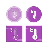 High Temperature Vector Icon