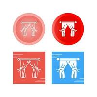 Curtains Vector Icon