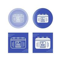 Event Logistics Vector Icon