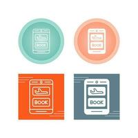 Online Booking Vector Icon