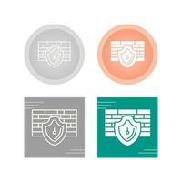 Firewall Vector Icon