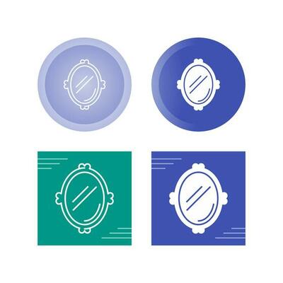 Mirror Vector Icon