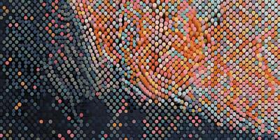 . . Geometric abstract random pixel dot decoration texture background. Used for graphic or web design. Graphic Art photo
