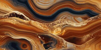 . . Agate strone abstract geometric yellow orange pattern decoration. Vintage texture surface. Graphic Art photo