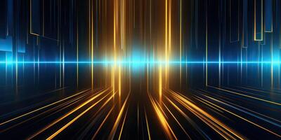. . Abstract geometric lines neon glow future space decoration background graphics. Graphic Art photo