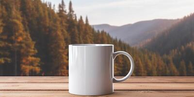 . . Tea white cup mock up photo