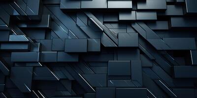 . . Darm metal steel plane stripe block brick abstract geometric shapes. Background texture pattern. Graphic Art photo