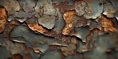 . . Old vintage retro old aged damaged metal texture. Scratched grunge surface. Graphic Art photo