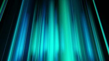Abstract aurora ray light , green blue colour, background , seamless loop 4k resolution video