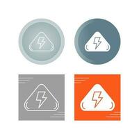 Electrical Hazard Vector Icon