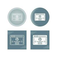 Window Page Vector Icon
