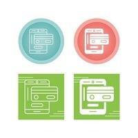 Electronic Payment Vector Icon