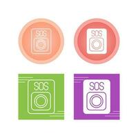 Sos Vector Icon