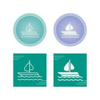 Sailing Vector Icon