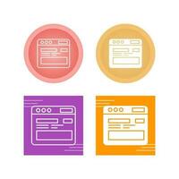 Website Vector Icon