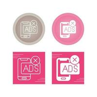 AD Block Vector Icon