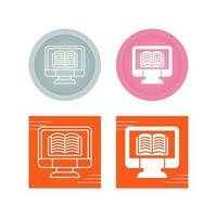 Online Learning Vector Icon