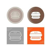 icono de vector de hamburguesa