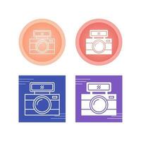 Photo Camera Vector Icon