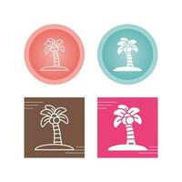 Palm Tree Vector Icon