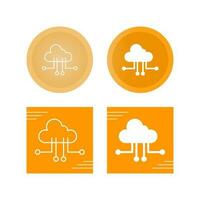 Cloud Computing Vector Icon