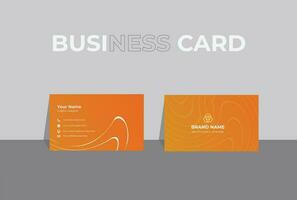creativo y limpiar negocio tarjeta modelo. elegante limpiar negocio tarjeta vector diseño. profesional sencillo negocio tarjeta diseño conjunto modelo para empresa corporativo estilo. vector ilustración.