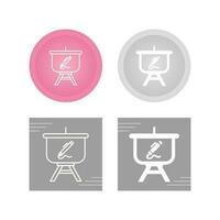 Education Presentation Vector Icon