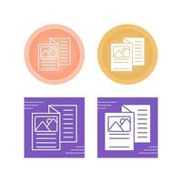 Brochure Vector Icon