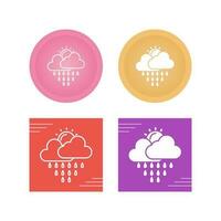 Rain Vector Icon