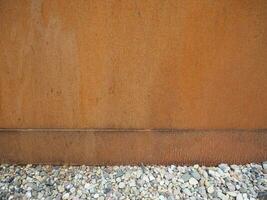 industrial style brown rusted steel metal texture background photo